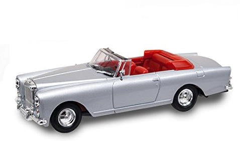 1961 Bentley Continental S2 Park Ward DHC Convertible Silver 1/43 by Road Signature 43214