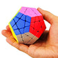 CuberSpeed 12-Side 3x3 Pentagonal Dodecahedron Tank Minx Speed Cube Puzzle Dodecahedron Magic Cube Puzzle Toy