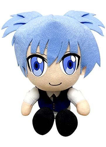 Assassination Classroom - Nagisa Sitting Pose Plush 7'', Multi-Colored