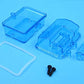 PerfectPlaza 54x37x35mm Sealing Waterproof Box Blue Receiver Water-Proof Box for RC Car Boat