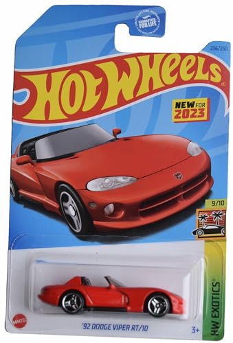 Hot Wheels '92 Dodge Viper RT/10, HW Exotics 9/10 [red] 236/250