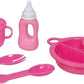 Lissi Dolls - Talking Baby with Feeding Accessories, 13 inches, Pink