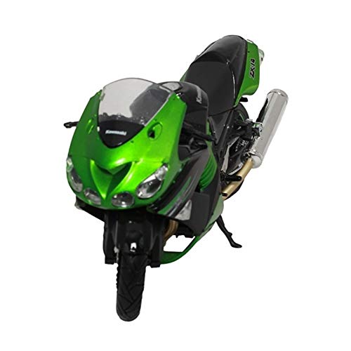 2011 Kawasaki ZX-14 Ninja Green Motorcycle Model 1/12 by New Ray
