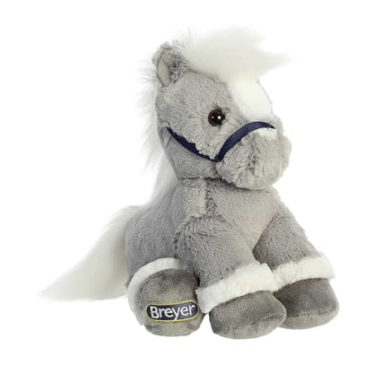 Aurora® Exquisite Breyer® Horse Stuffed Animal - Realistic Detailing - Imaginative Play - Grey 11 Inches