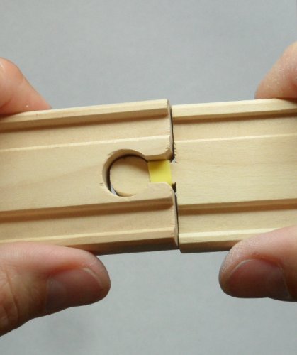 Snug Trac Wood Toy Train Fasteners, Holds Track Together. 40 CT