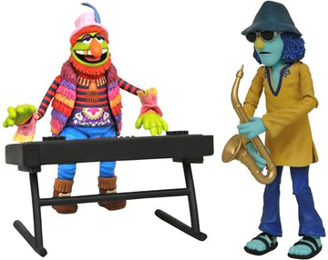 Diamond Select Toys The Muppets: Dr. Teeth & Zoot Action Figure, Multicolor