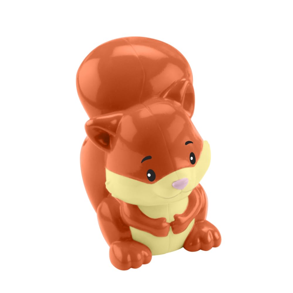 Fisher-Price Replacement Part Little People Dollhouse Forest Playset HWB29 - Replacement Orange Squirrel Figure