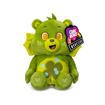Care Bears Universal Monsters 9" Fun Size Plush - Good Luck Bear as Creature from The Black Lagoon - Soft, Huggable Plushie, Stuffed Animal for Girls