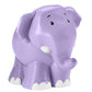 Replacement Part for Fisher-Price Little People Noah's Ark Playset - HNG03 ~ Replacement Purple Elephant Figure ~ Works with Other Sets Too ~