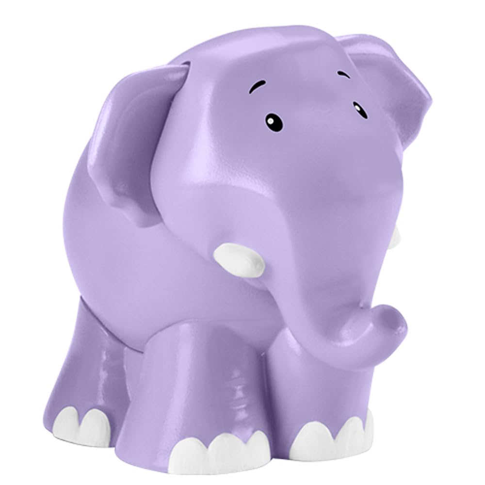 Replacement Part for Fisher-Price Little People Noah's Ark Playset - HNG03 ~ Replacement Purple Elephant Figure ~ Works with Other Sets Too ~