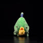 FRANKIEZHOU Simulation Mahi Mahi Toy,Ghost Saury Fish,Stuffed Fish Animal,Gifts for Kids,Sea Creatures Model Dolls Plushie-17 Long