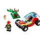 LEGO City Forest Fire 60247 Firefighter Toy, Cool Building Toy for Kids (84 Pieces)