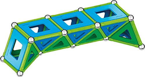 Geomag Classic Magnetic Toys for Kids Ages 5+, 114pc Educational STEM Magnets for Kids - Swiss-Made Magnetic Blocks, Tiles and Building Toys from 100%