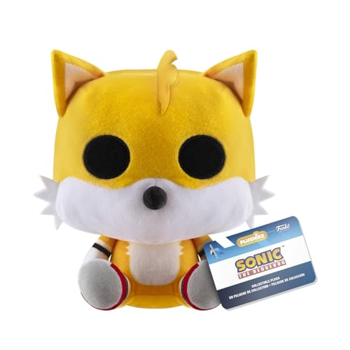 Funko Pop! Plush: Sonic the Hedgehog - Miles Tails Prower - Tails - Collectable Soft Toy - Birthday Gift Idea - Official Merchandise - Stuffed Plushie