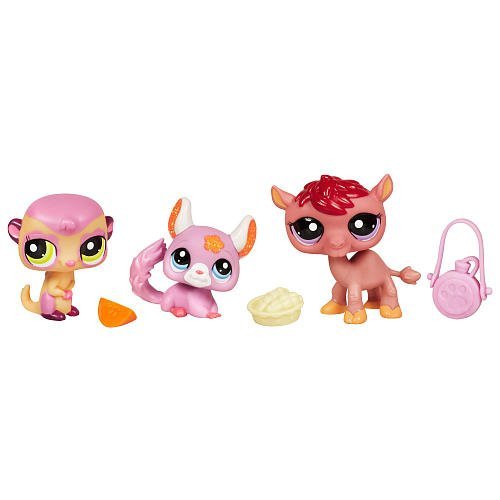 Littlest Pet Shop Wild Animal Sparkle 3 Pack