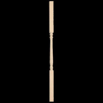 Dollhouse Miniature 1/2" Scale Veranda Corner Post