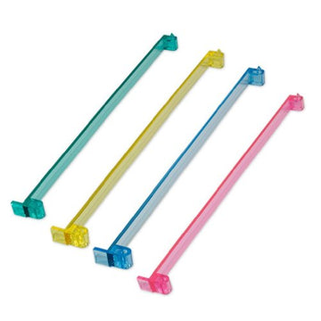 Color Acrylic Mahjong Pushers 18'' Set of 4 by C&H Solutions