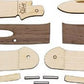 Case Cutlery Wooden Knife Kit Canoe