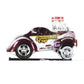 1941 Coupe Competition Cams Red Metallic and White 1/64 Diecast Model Car by Muscle 15549rd