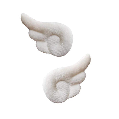 GSHLLO 20 Pcs Cute Kawaii Plush Angel Wings for DIY Crafts Hair Accessories