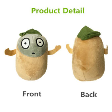 Suyudian 3 PCS PVZ Plant and Zombies Plush Plants Sets 1 2 Stuffed Soft Toys Imitator, Lightning Reed, Bubble Leaf Pot, PVZ Figure Doll,Great Gifts