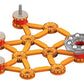 Geomag Special Edition 784 Leonardo Multiple Cannon Magnetic Constructions Leonardo Da Vinci Educational Toy for Children 266-Piece Box