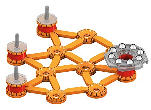 Geomag Special Edition 784 Leonardo Multiple Cannon Magnetic Constructions Leonardo Da Vinci Educational Toy for Children 266-Piece Box