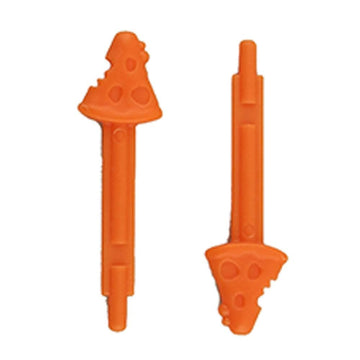 Fisher-Price Replacement Parts Imaginext Teen Titans Go Tower Playset DTM81 - Replacement 2 Orange Pizza Projectiles