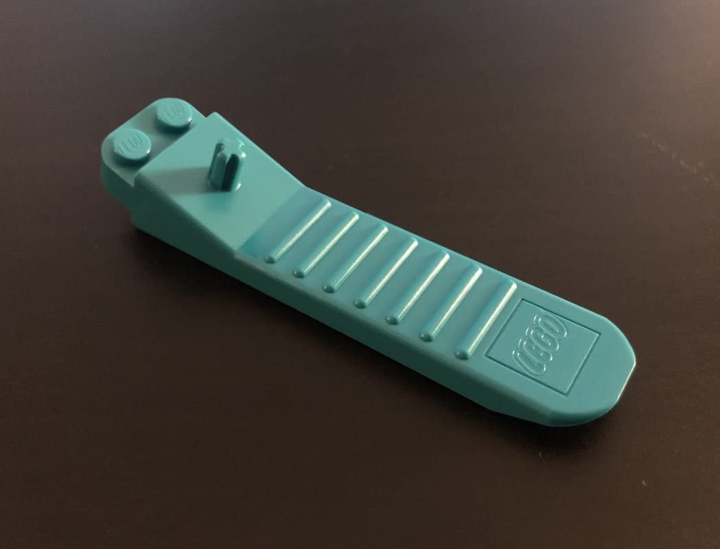 LEGO Classic 630 Building Accessory - Brick and Axel Separator Tool 8 Pack Mixed Color Set (4 Orange and 4 Dark Turquoise)