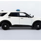 MOTORMAX 1/24 Scale 2022 Explorer Police Interceptor Utility Light & Sound 79541 White