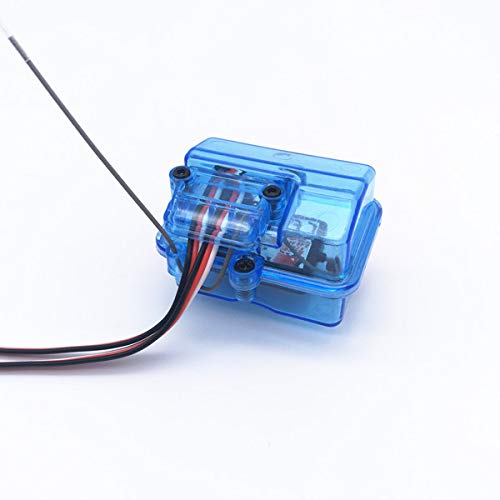 PerfectPlaza 54x37x35mm Sealing Waterproof Box Blue Receiver Water-Proof Box for RC Car Boat