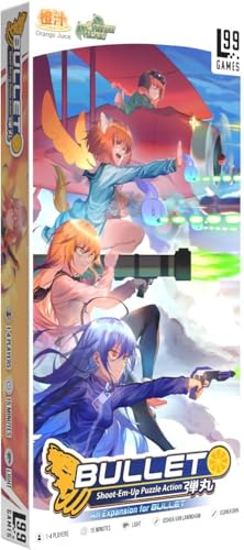 Bullet Orange Board Game Expansion - SHMUP-Inspired Puzzle-Battle Game, Tabletop Gaming Fun, Orange Juice Franchise Characters! Ages 14+, 1-4 Players