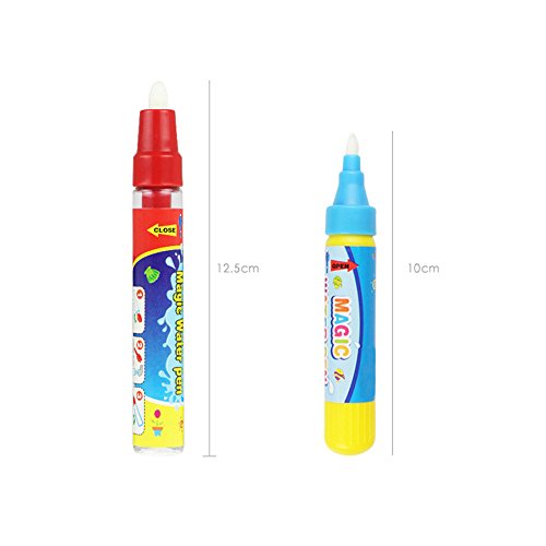HOMSEEK 5Pcs Water Doodle Pens for Aqua Drawing Mat and Book - Replacement Pens