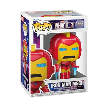 Funko Pop! Marvel: What If - Iron Man Mech - Collectable Vinyl Figure - Gift Idea - Official Merchandise - Toys for Kids & Adults - Marvel Fans