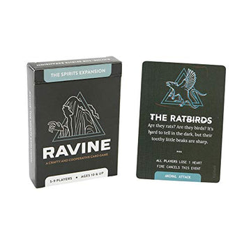 Stellar Factory Ravine Expansion: The Spirits | Up to 9 Players | Competitive Spirit Mode | New Cards: Wreckage, Madness, Forage & Night