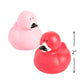 Fun Express Vinyl Flamingo Rubber Duckies | 12 Count | Great for Seasonal Holiday Party Decor, Giveaways, Prizes, and Favors