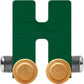 NameTrains Bright Letter Car H - Made in USA