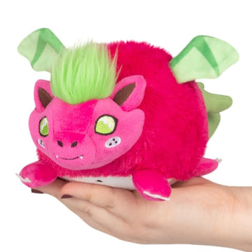 Squishable - Snugglemi Snackers Dragon Fruit - SynthiSquish Collection - 9 in - Soft Toy Collectible Stuffed Animal - Beans