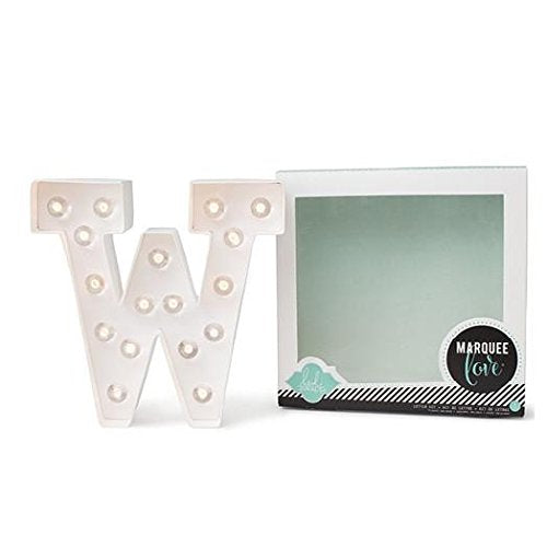 American Crafts 369102 Letter Kit, W