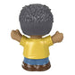 Fisher-Price Little People Family Playset Figure - Grandpa Papa Figure with Gray Hair Wearing a Yellow Shirt and Jeans - HVT47