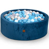 Fulton & Ivy Premium Baby and Toddler Ball Pit (35"x11.8") | Easy to Clean Memory Foam Ball Pit Made with Non-Toxic Materials | Durable Ball Pits