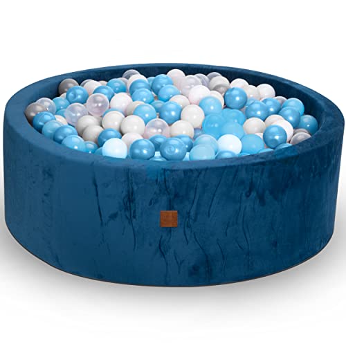 Fulton & Ivy Premium Baby and Toddler Ball Pit (35"x11.8") | Easy to Clean Memory Foam Ball Pit Made with Non-Toxic Materials | Durable Ball Pits