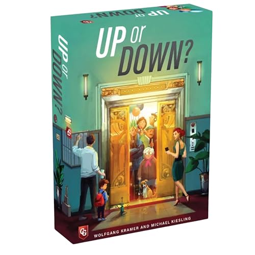 Capstone Games Up or Down? Interactive Strategy Card Game Ages 8+ Family