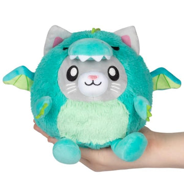 Squishable - Undercover Snacker Kitty in Dragon - Undercovers Collection - 9.5 in - Soft Toy Collectible Stuffed Animal - Beans