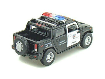 KiNSMART - H2 Hummer SUT 5" 1:36 Scale Die Cast Metal Model Toy Truck (Police Edition)