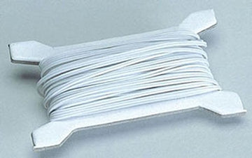 Classics Dollhouse Miniature 32 Gauge 2 Conductor White Wire (25' Shank) #CK203