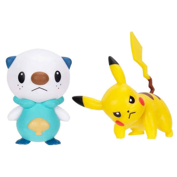 Pokemon Battle Figure First Partner 2 Pack (Oshawott & Pikachu #4) W6