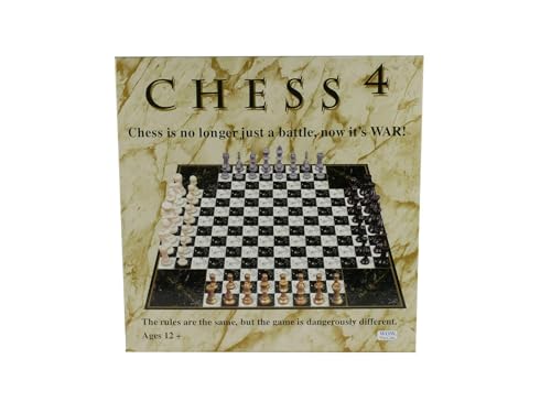 Chess 4 Four Player Chess Game, Strategy Board Game, Ages 8+