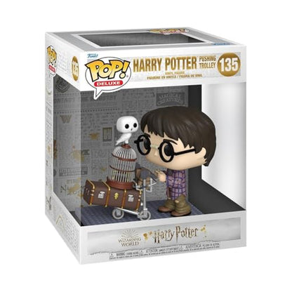 Funko POP! Deluxe: Harry Potter Anniversary - Harry Potter Pushing Trolley