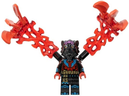 LEGO Ninjago Dragons Rising Season 2: Lord Ras Minifigure with Energy Claws